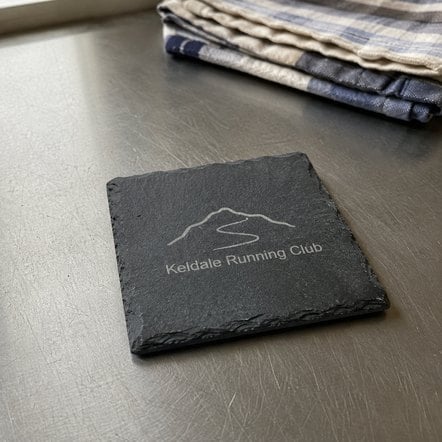 Stone coasters with logo printing